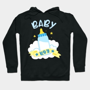 Baby Announcement Boy Child Birth Hoodie